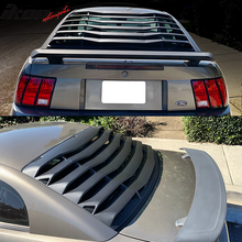 Load image into Gallery viewer, 1999-2004 Ford Mustang IKON Style Rear Window Louver ABS