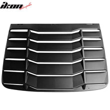Load image into Gallery viewer, 2016-2020 Honda Civic 2Dr Coupe Black Rear Window Louver ABS