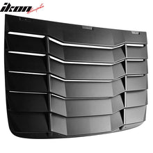 Load image into Gallery viewer, 2016-2020 Honda Civic 2Dr Coupe Black Rear Window Louver ABS