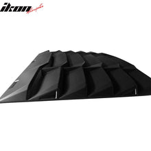 Load image into Gallery viewer, 2016-2020 Honda Civic 2Dr Coupe Black Rear Window Louver ABS