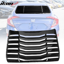 Load image into Gallery viewer, 2016-2021 Honda Civic IKON Style Window Louver ABS