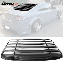 Load image into Gallery viewer, 2003-2007 Infiniti G35 Coupe Unpainted ABS Rear Window Louver
