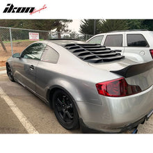 Load image into Gallery viewer, 2003-2007 Infiniti G35 Coupe Unpainted ABS Rear Window Louver