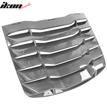 Load image into Gallery viewer, 2003-2008 Nissan 350Z IKON Carbon Fiber Print Rear Window Louver ABS