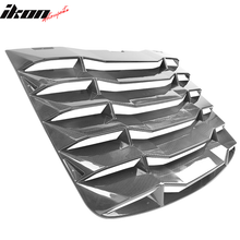 Load image into Gallery viewer, 2003-2008 Nissan 350Z IKON Carbon Fiber Print Rear Window Louver ABS