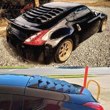 Load image into Gallery viewer, 2009-2020 Nissan 370Z Coupe IKON Style Rear Window Scoop Louver Cover