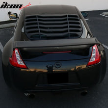 Load image into Gallery viewer, 2009-2020 Nissan 370Z Coupe IKON Style Rear Window Scoop Louver Cover