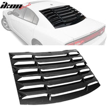 Load image into Gallery viewer, 2011-2024 Dodge Charger IKON Window Louver Cover ABS 3PCS