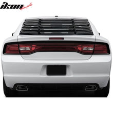 Load image into Gallery viewer, 2011-2024 Dodge Charger IKON Window Louver Cover ABS 3PCS