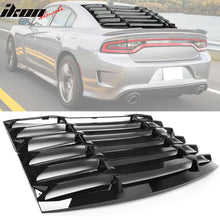 Load image into Gallery viewer, 2011-2024 Dodge Charger IKON Window Louver Cover ABS 3PCS