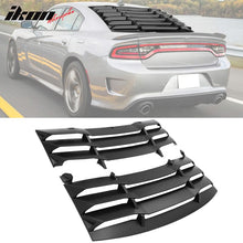 Load image into Gallery viewer, 2011-2024 Dodge Charger IKON Window Louver Cover ABS 3PCS