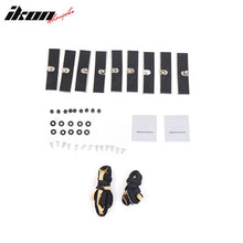 Load image into Gallery viewer, 2011-2024 Dodge Charger IKON Window Louver Cover ABS 3PCS