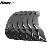 Load image into Gallery viewer, 2024-2025 Ford Mustang 2DR IKON Gloss Black Rear Window Louvers ABS