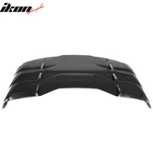 Load image into Gallery viewer, 2024-2025 Ford Mustang 2DR IKON Gloss Black Rear Window Louvers ABS