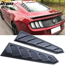 Load image into Gallery viewer, 2015-2023 Ford Mustang Coupe Unpainted Rear Window Louver ABS