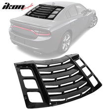 Load image into Gallery viewer, 2011-2023 Dodge Charger IKON ABS Rear Window Louver 3PCS