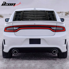 Load image into Gallery viewer, 2011-2023 Dodge Charger IKON ABS Rear Window Louver 3PCS