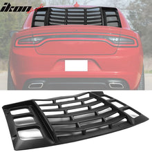 Load image into Gallery viewer, 2011-2023 Dodge Charger IKON ABS Rear Window Louver 3PCS