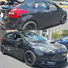 Load image into Gallery viewer, 2012-2018 Ford Focus Acrylic 4PC Tape On Window Visors Rain Guard Vent