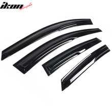 Load image into Gallery viewer, 2012-2018 Ford Focus Acrylic 4PC Tape On Window Visors Rain Guard Vent