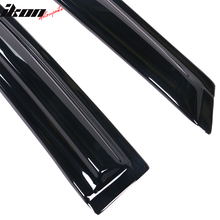 Load image into Gallery viewer, 2012-2018 Ford Focus Acrylic 4PC Tape On Window Visors Rain Guard Vent