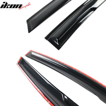 Load image into Gallery viewer, 2008-2011 Ford Focus 4Door Acrylic 4PC Tape On Window Visors Guard