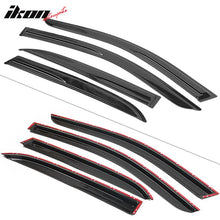 Load image into Gallery viewer, 2003-2007 Honda Accord 4Door Acrylic 4PC Tape On Window Visors Guard