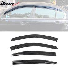 Load image into Gallery viewer, 2008-2012 Honda Accord 4-Door Sedan Acrylic 4PC Tape On Window Visors