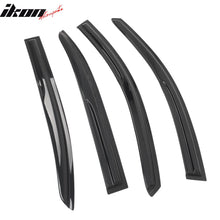Load image into Gallery viewer, 2008-2012 Honda Accord 4-Door Sedan Acrylic 4PC Tape On Window Visors