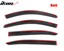Load image into Gallery viewer, 2008-2012 Honda Accord 4-Door Sedan Acrylic 4PC Tape On Window Visors