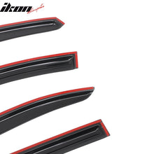 Load image into Gallery viewer, 2008-2012 Honda Accord 4-Door Sedan Acrylic 4PC Tape On Window Visors