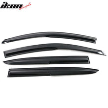Load image into Gallery viewer, 2013-2017 Honda Accord 4-Door Sedan Tape On Window Visors Rain Guard