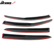 Load image into Gallery viewer, 2013-2017 Honda Accord 4-Door Sedan Tape On Window Visors Rain Guard