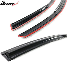 Load image into Gallery viewer, 2013-2017 Honda Accord 4-Door Sedan Tape On Window Visors Rain Guard
