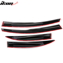Load image into Gallery viewer, 2006-2011 Honda Civic Sedan 4-Door Window Visor Acrylic 4PC Rain Guard