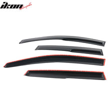 Load image into Gallery viewer, 2012-2016 Honda CRV Acrylic 4PC Window Visors Tape On Rain Guard
