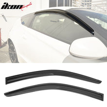 Load image into Gallery viewer, 2011-2016 Honda CR-Z Acrylic 4PC Window Visors Tape On Rain Guard