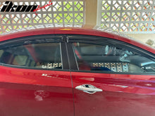 Load image into Gallery viewer, 2011-2016 Hyundai Elantra Sedan Mugen Style Sun Rain Window Visor