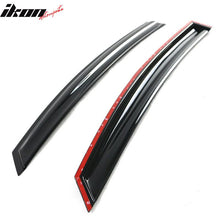 Load image into Gallery viewer, 2011-2014 Hyundai Sonata Acrylic 4PC Window Visors Tape On Rain Guard