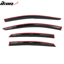 Load image into Gallery viewer, 2015-2019 Hyundai Sonata Mugen Style Smoke Tinted Window Visor Acrylic