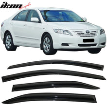 Load image into Gallery viewer, 2007-2011 Toyota Camry Acrylic 4PC Window Visors Tape On Rain Guard