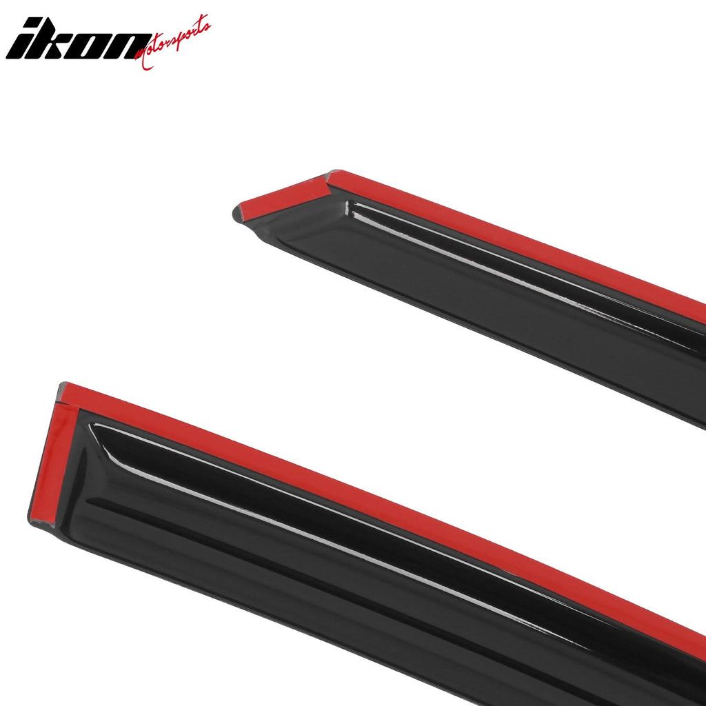 2018-2024 Toyota Camry Mugen V2 Style Tape on Window Visors Guards