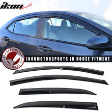 Load image into Gallery viewer, 2014-2019 Toyota Corolla Sedan Window Visors Set Acrylic