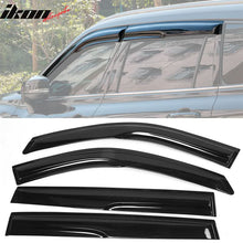 Load image into Gallery viewer, 2020-2024 Toyota Highlander PC Side Window Visors w/ Chrome Trim 4PCS