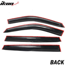 Load image into Gallery viewer, 2020-2024 Toyota Highlander PC Side Window Visors w/ Chrome Trim 4PCS