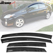 Load image into Gallery viewer, 2010-2015 Toyota Prius Mugen Style Smoke Tinted Window Visor Acrylic