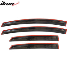 Load image into Gallery viewer, 2010-2015 Toyota Prius Mugen Style Smoke Tinted Window Visor Acrylic