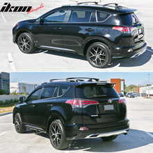 Load image into Gallery viewer, 2013-2018 Toyota RAV4 Acrylic 4PC Window Visors Tape On Rain Guard