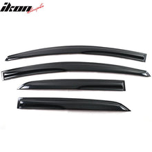 Load image into Gallery viewer, 2007-2013 Toyota Yaris Window Visors Mugen Style Smoke Tinted Acrylic