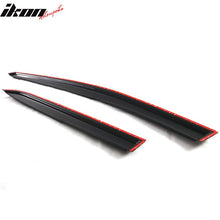 Load image into Gallery viewer, 2007-2013 Toyota Yaris Window Visors Mugen Style Smoke Tinted Acrylic